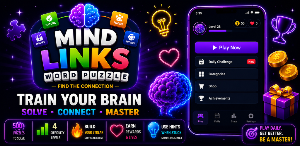 Mind Links: Word Connections screenshot