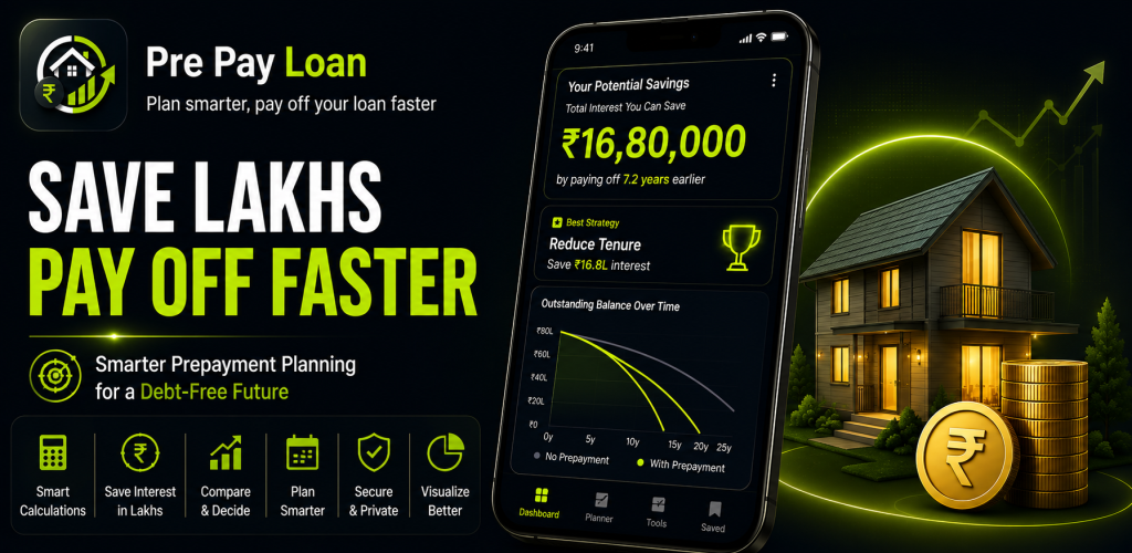 PrePay Loan: Home Loan Planner screenshot